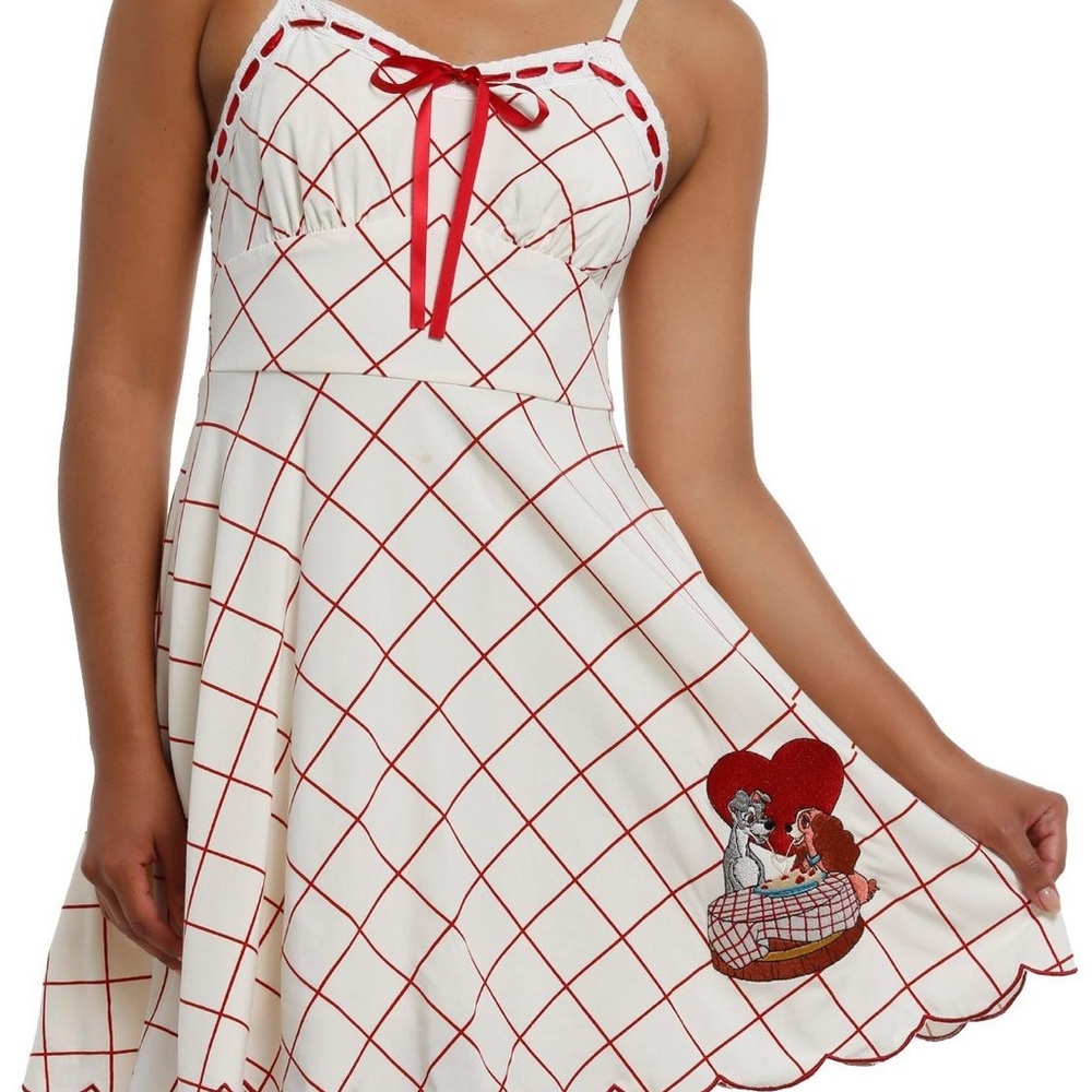 Her Universe Disney Lady And The Tramp Sweetheart Cami Dress